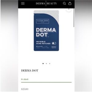 BNWT Derma Dot Invisible Acne Patches